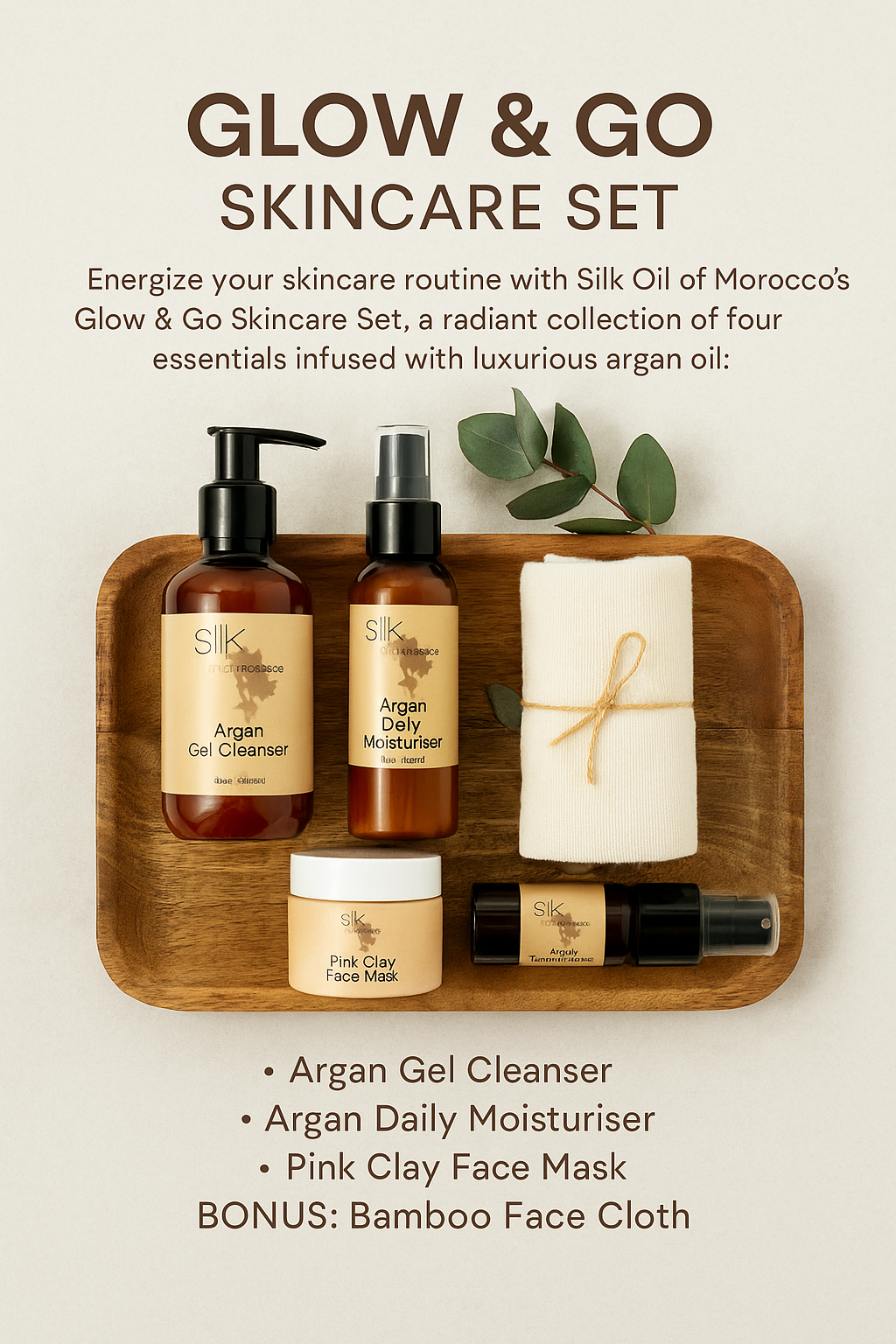 Glow & Go Skincare Set