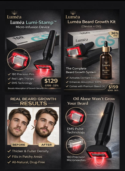Luméa Beard Growth Device Kit