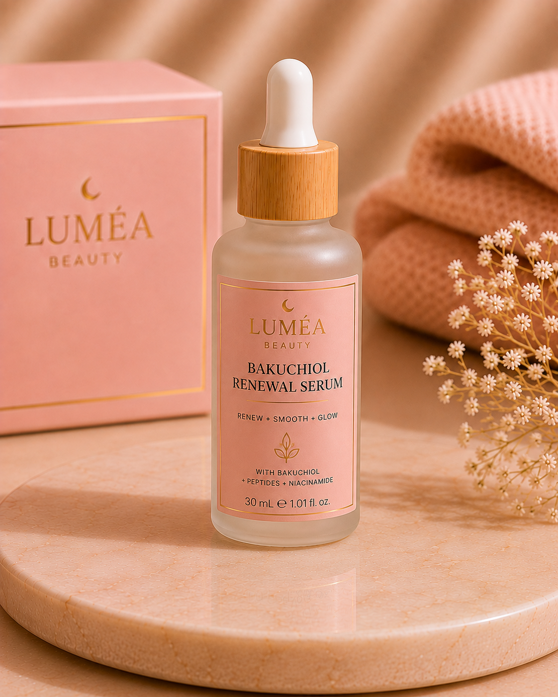 Luméa Beauty® Bakuchiol Renewal Serum