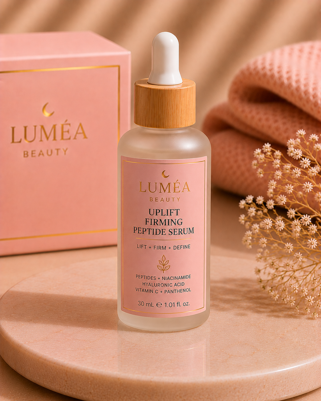 Luméa Beauty® Uplift Firming Peptide Serum