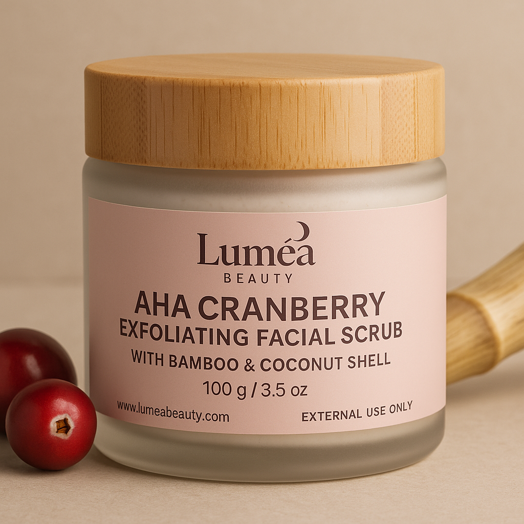 AHA Cranberry Exfoliating Facial Scrub