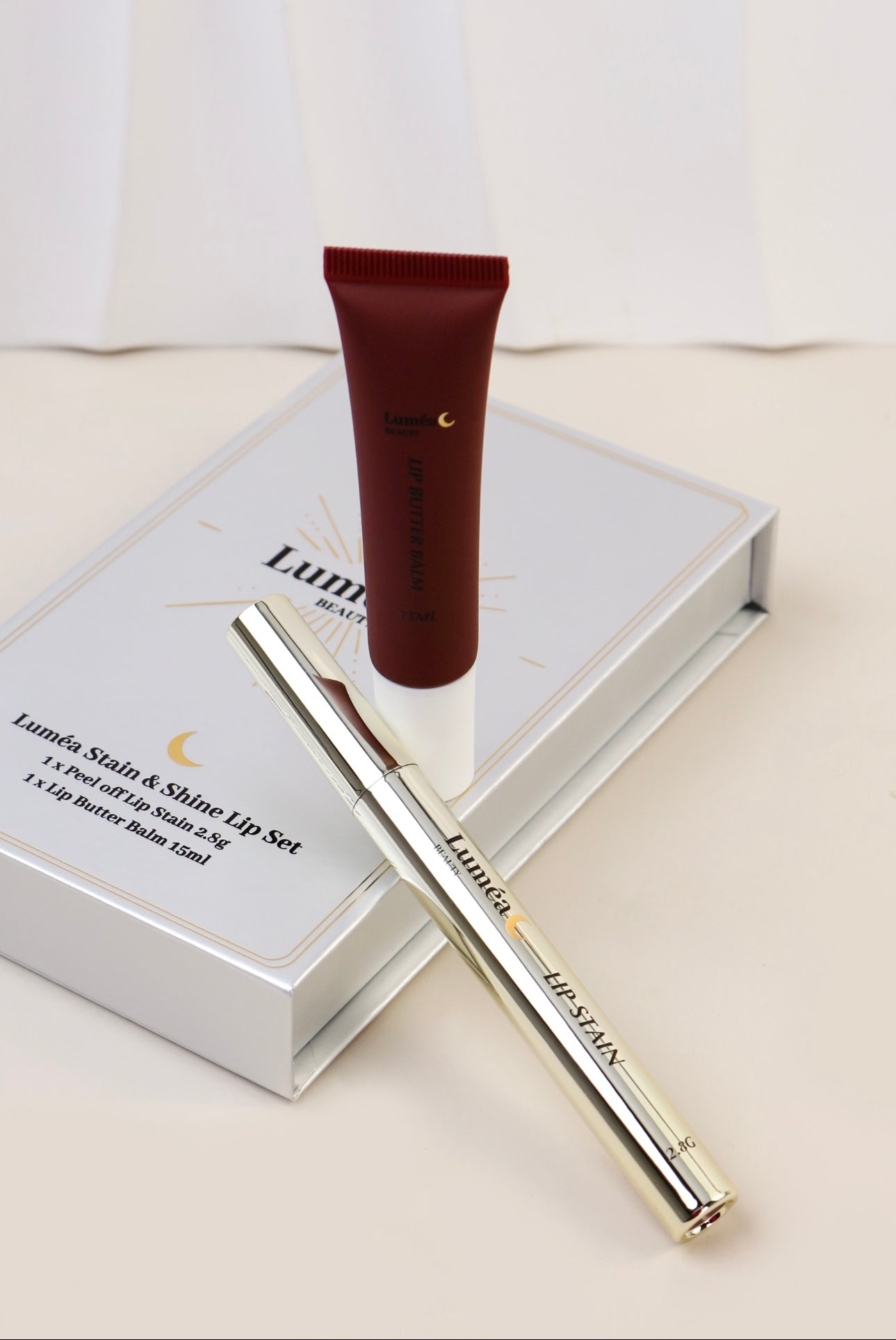 Luméa Stain & Shine Lip Set