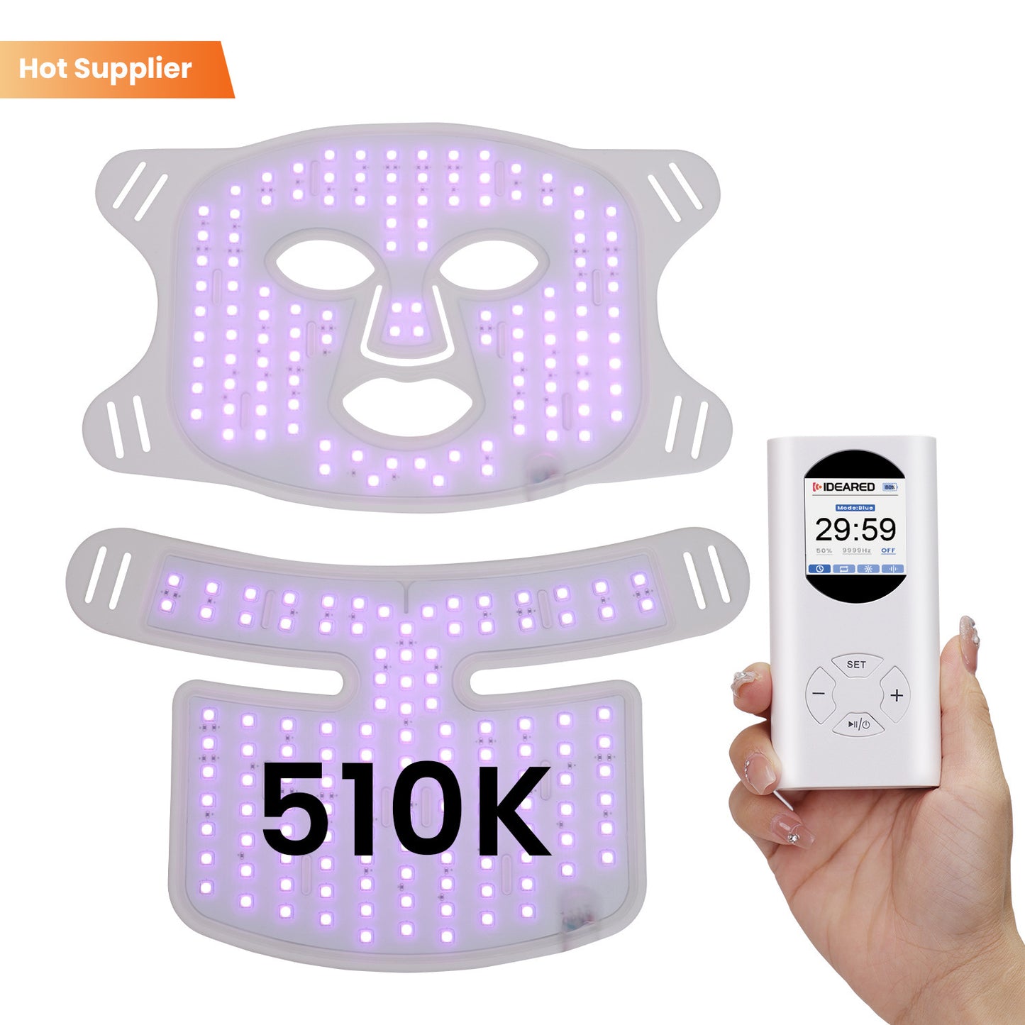LED Mask Instrument Silicone Photon IPL Device Beauty Mask