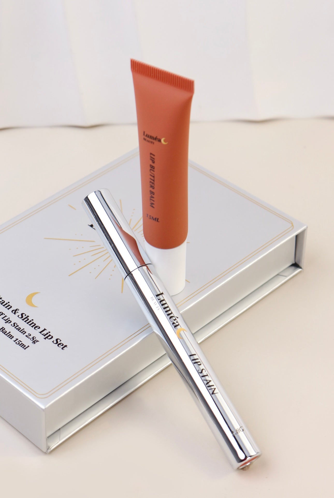 Luméa Stain & Shine Lip Set